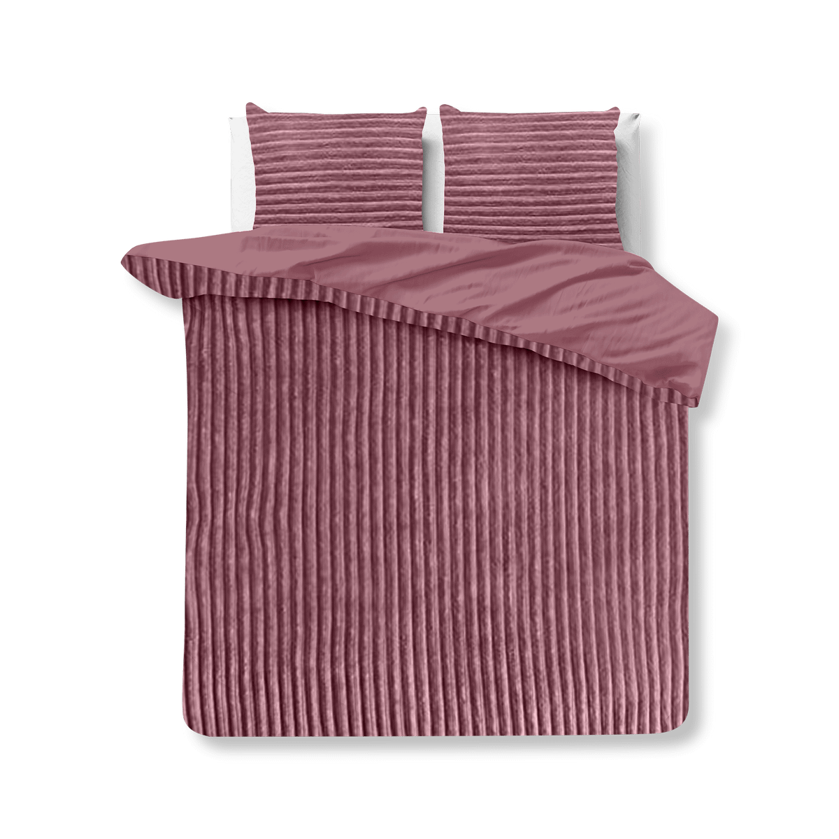 Dekbedovertrek RIBBE 240 Oud-Roze