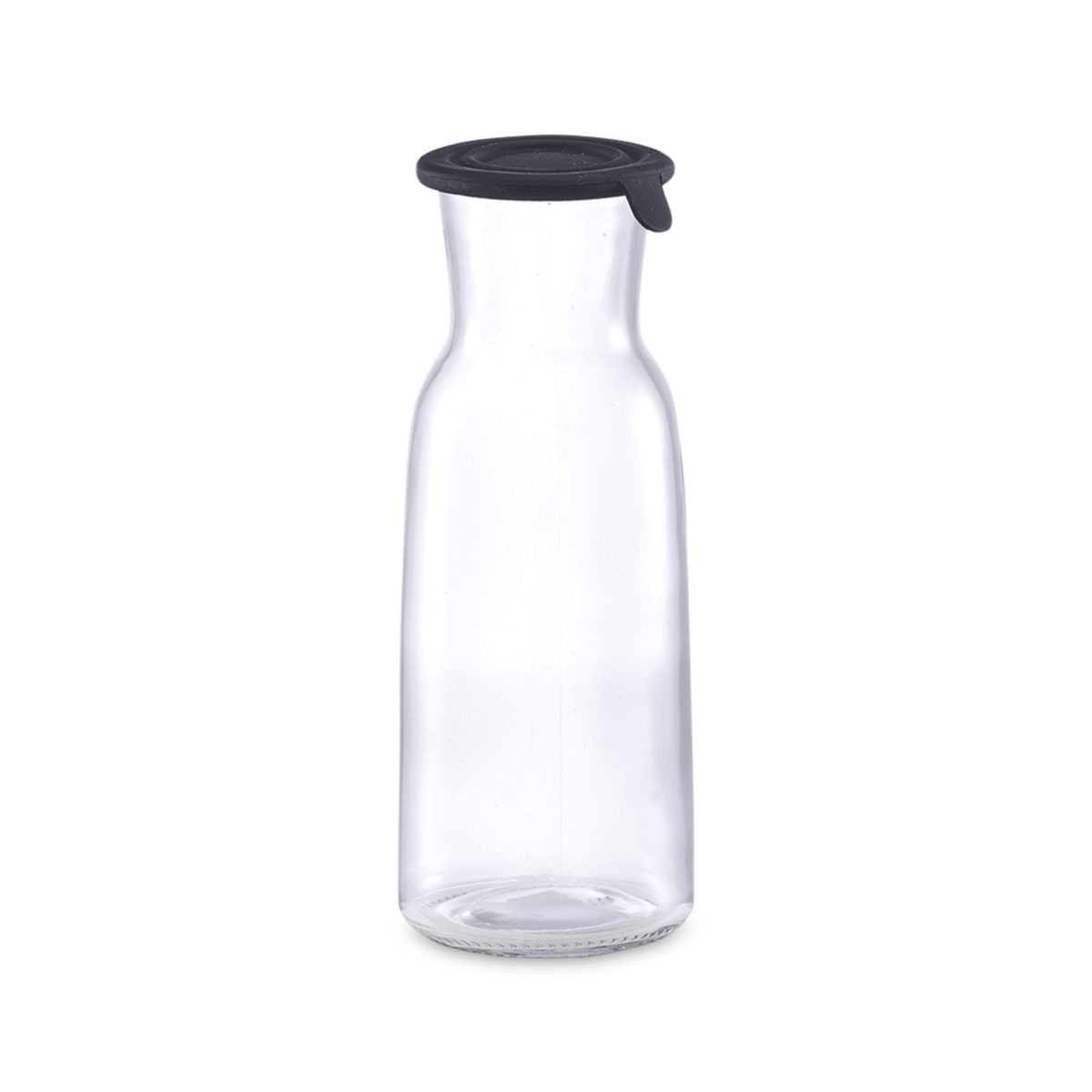 Karaf BLORK 700ml Glas M/Deksel Zwart