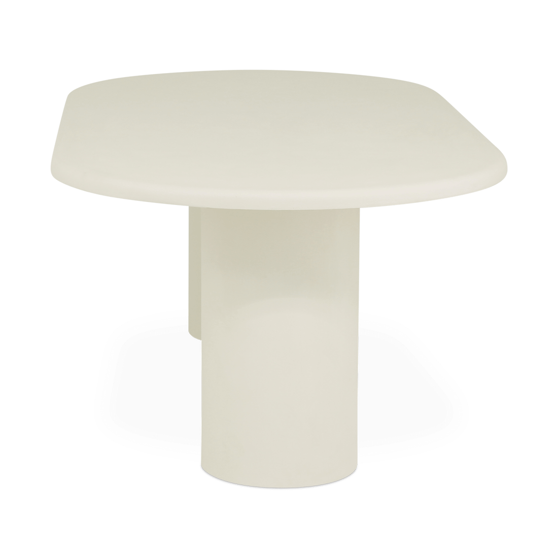 Eettafel ITHAKA Ovaal 220x110 Microcement Kolompoot Eettafel ITHAKA Ovaal 220x110 Microcement Kolompoot