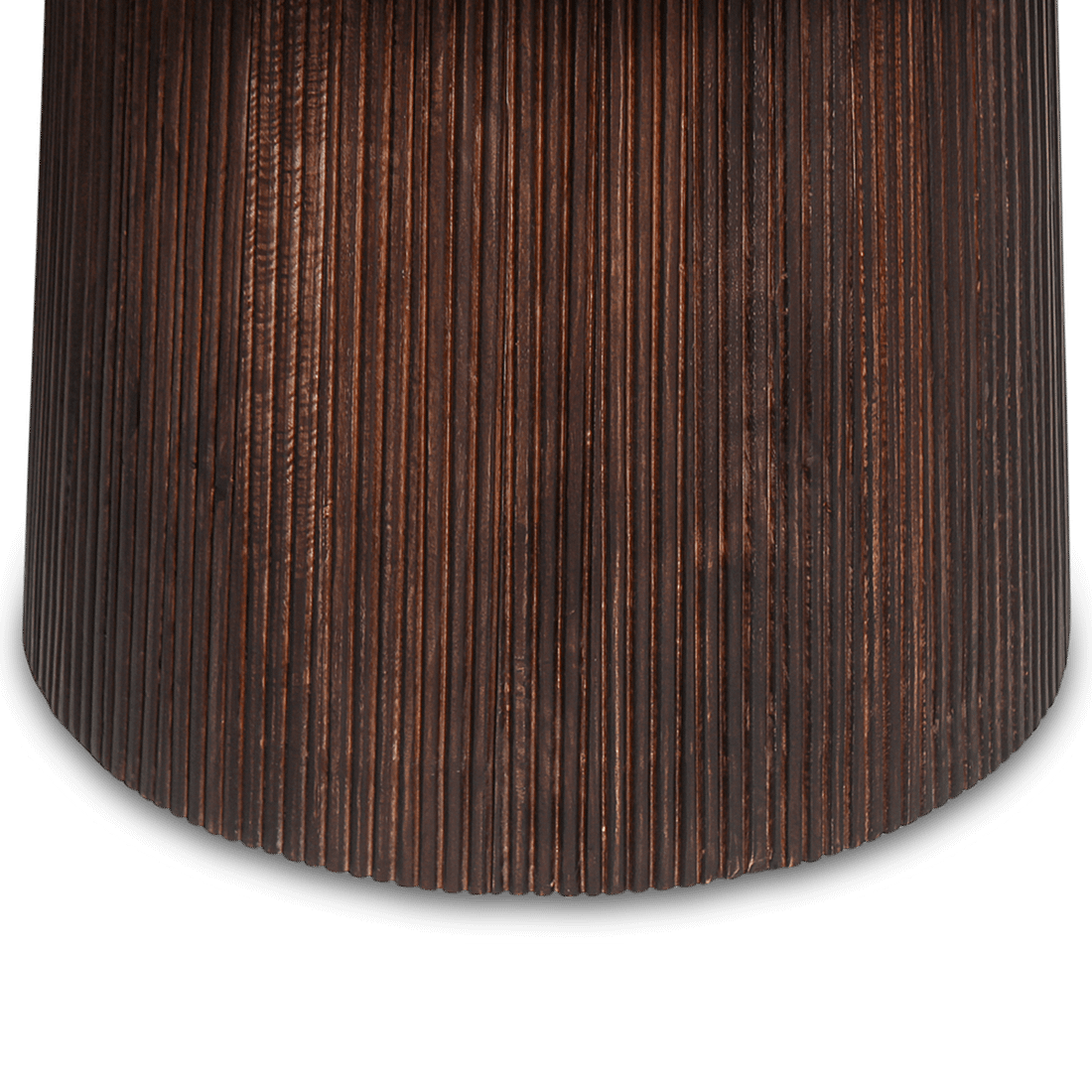 Eettafel DOMINGO Mango Donkerbruin Ø130  Eettafel DOMINGO Mango Donkerbruin Ø130