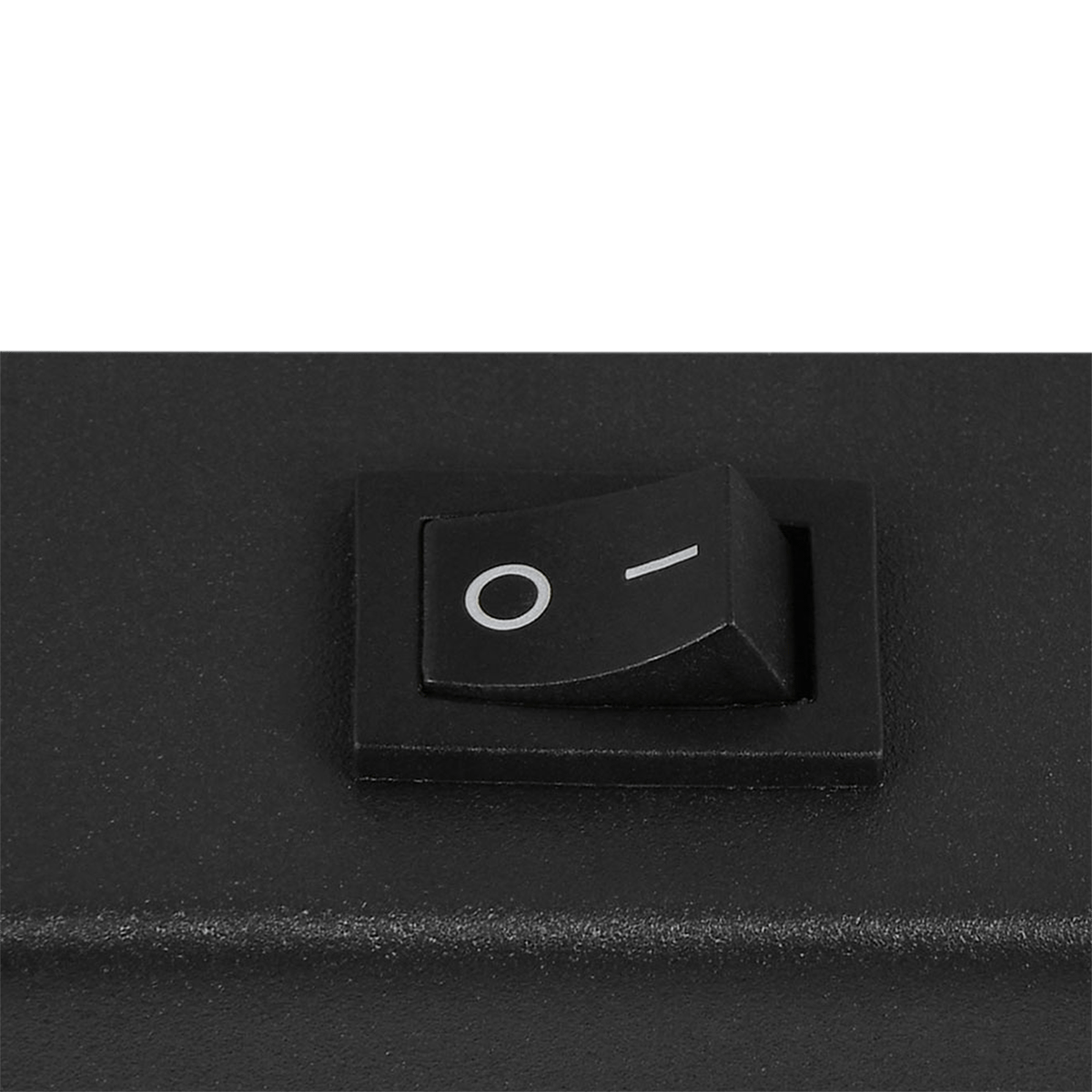 Spot TARYN 1Del. Metaal Mat Zwart