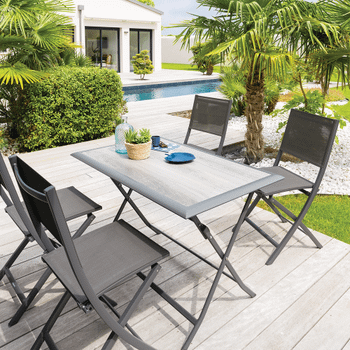 Klapstoel DURELLA Grafiet Klapstoel DURELLA Grafiet