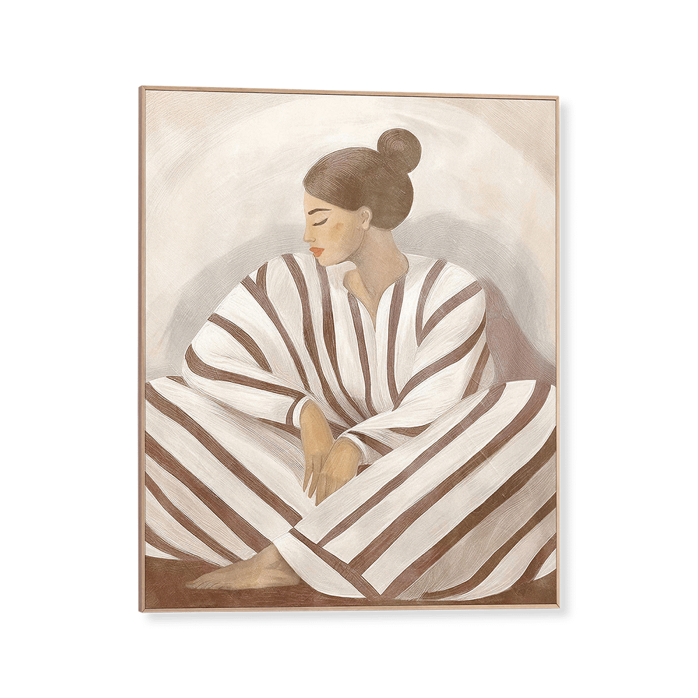 Framed Canvas ZEN LADY 40x50