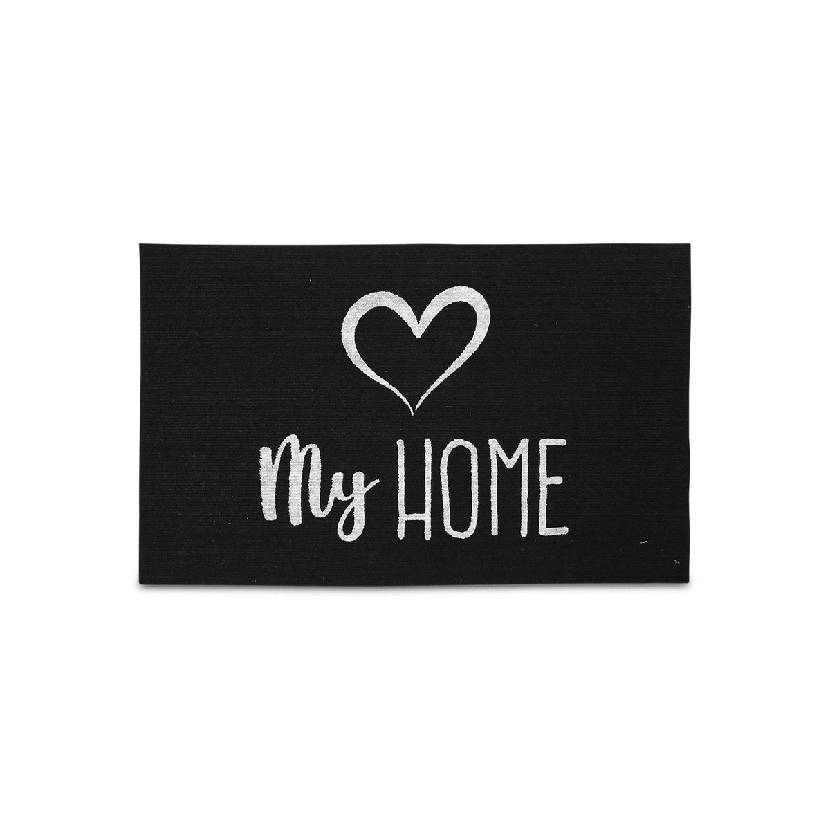 Deurmat MY HOME Zwart