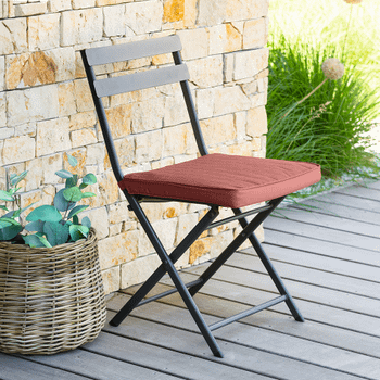 Stoelkussen Velcro GRIGIO Terracotta Stoelkussen Velcro GRIGIO Terracotta