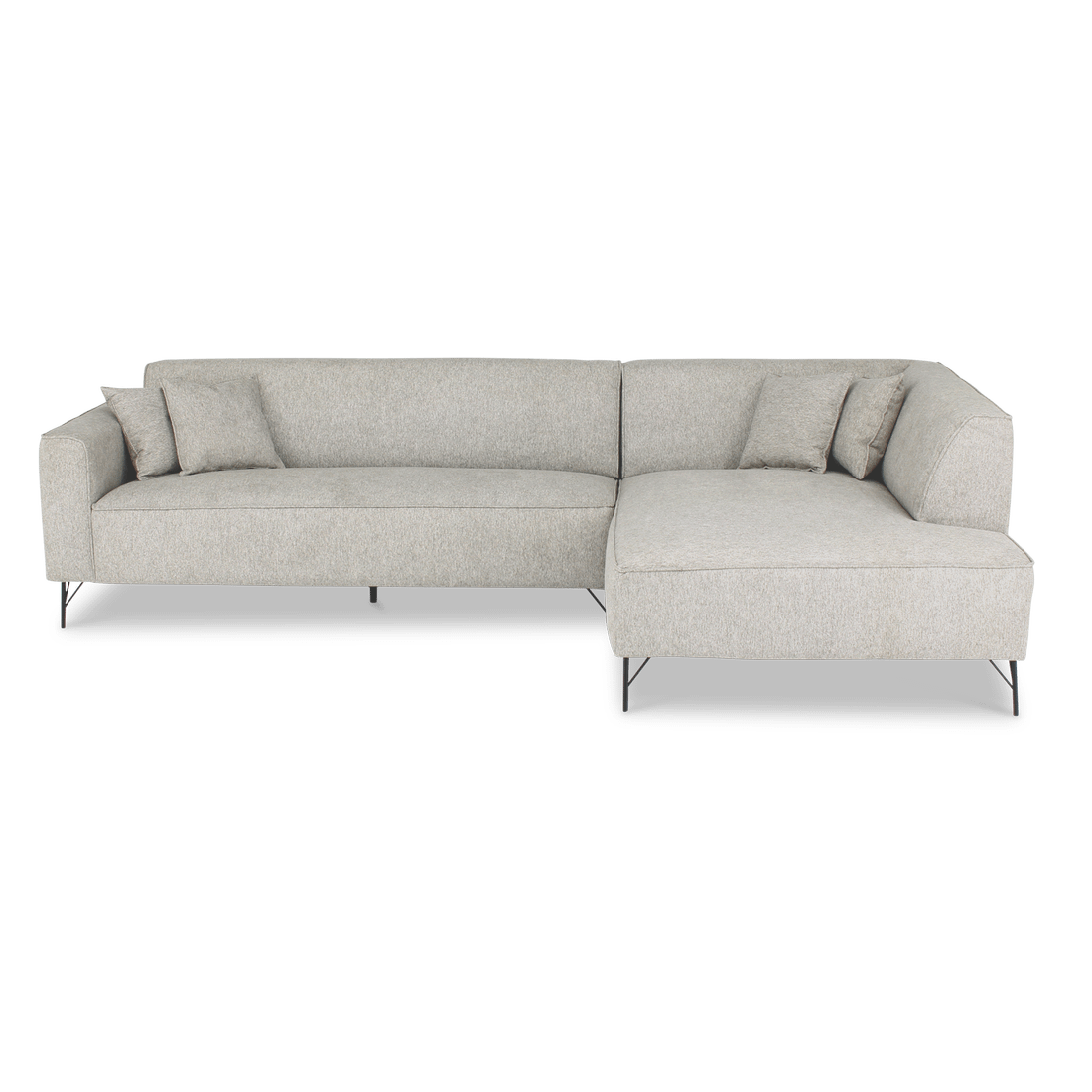 Hoeksalon FRISCO Hoek Rechts Fossil Grey B308 Hoeksalon FRISCO Hoek Rechts Fossil Grey B308