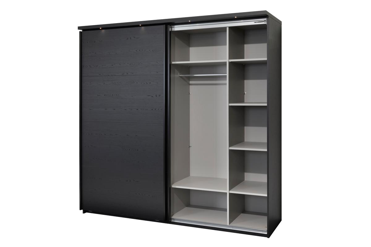 Kleerkast WATFORD Nox Zwart B217
