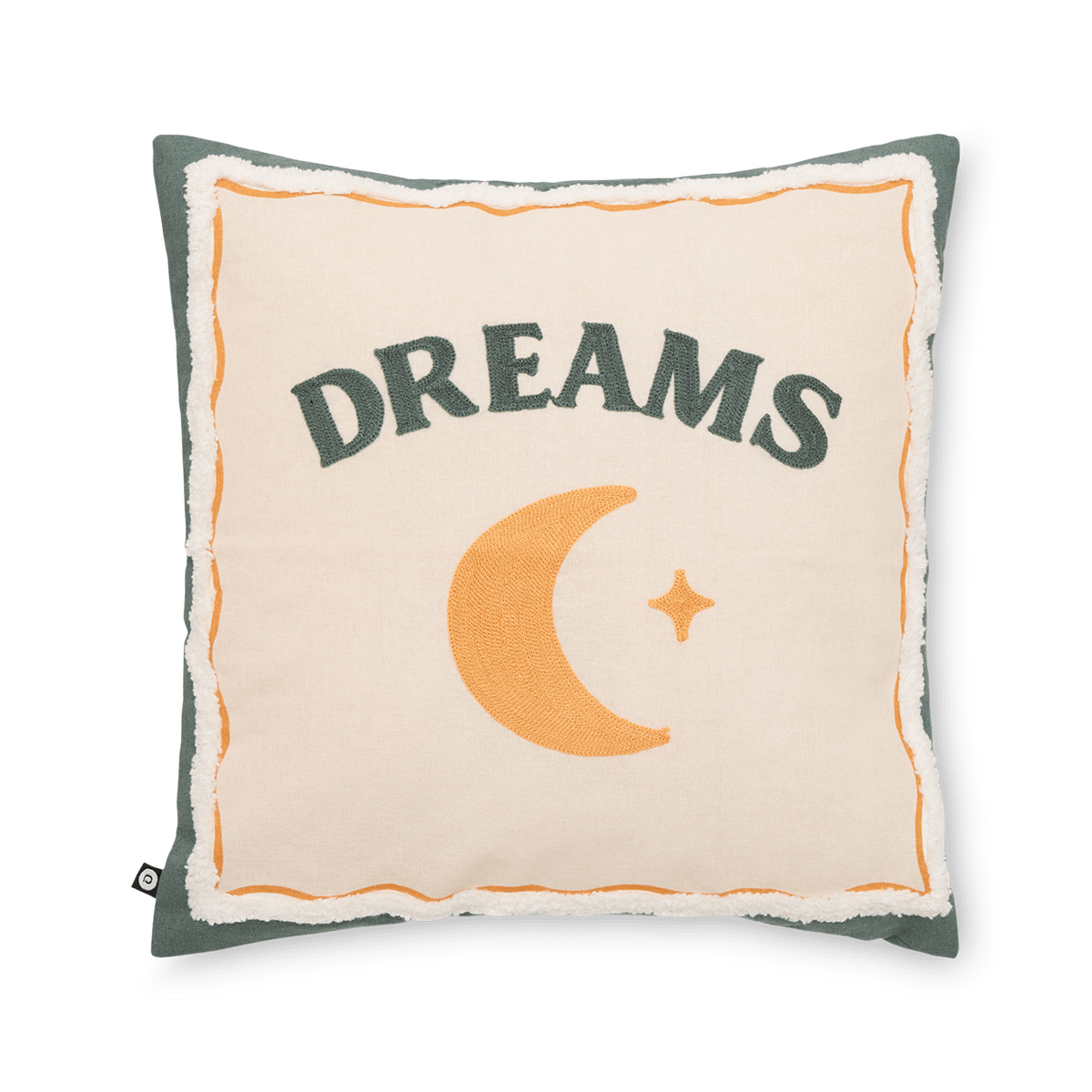 Kussen BIBBI 40x40 Dreams Beige/Groen