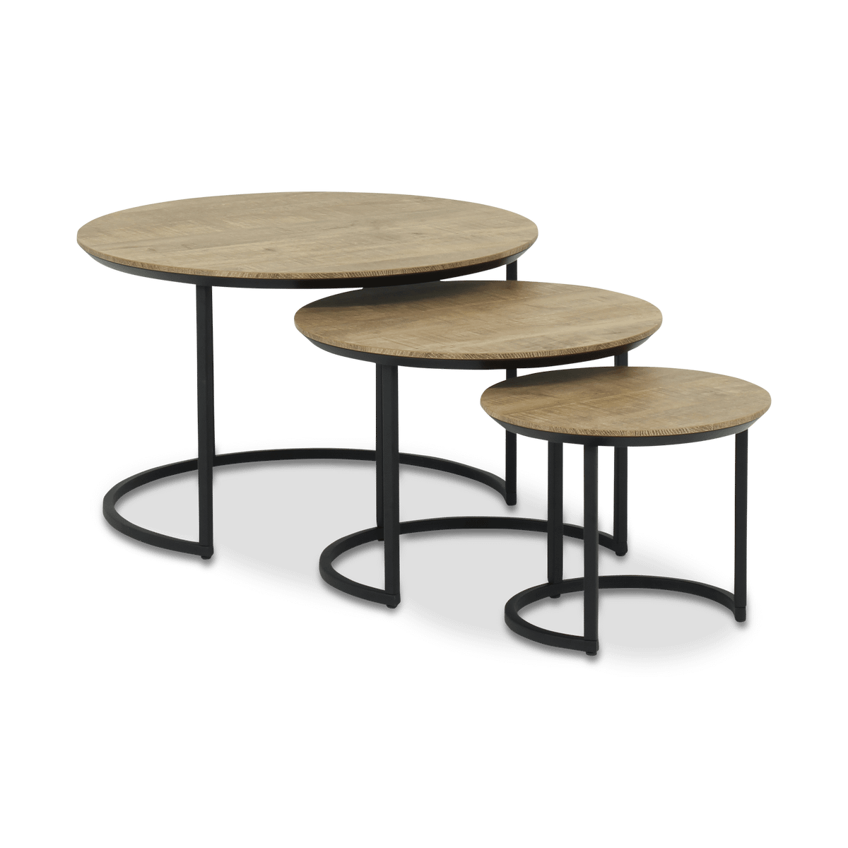 Salontafel MAXTON 3Del. Mango
