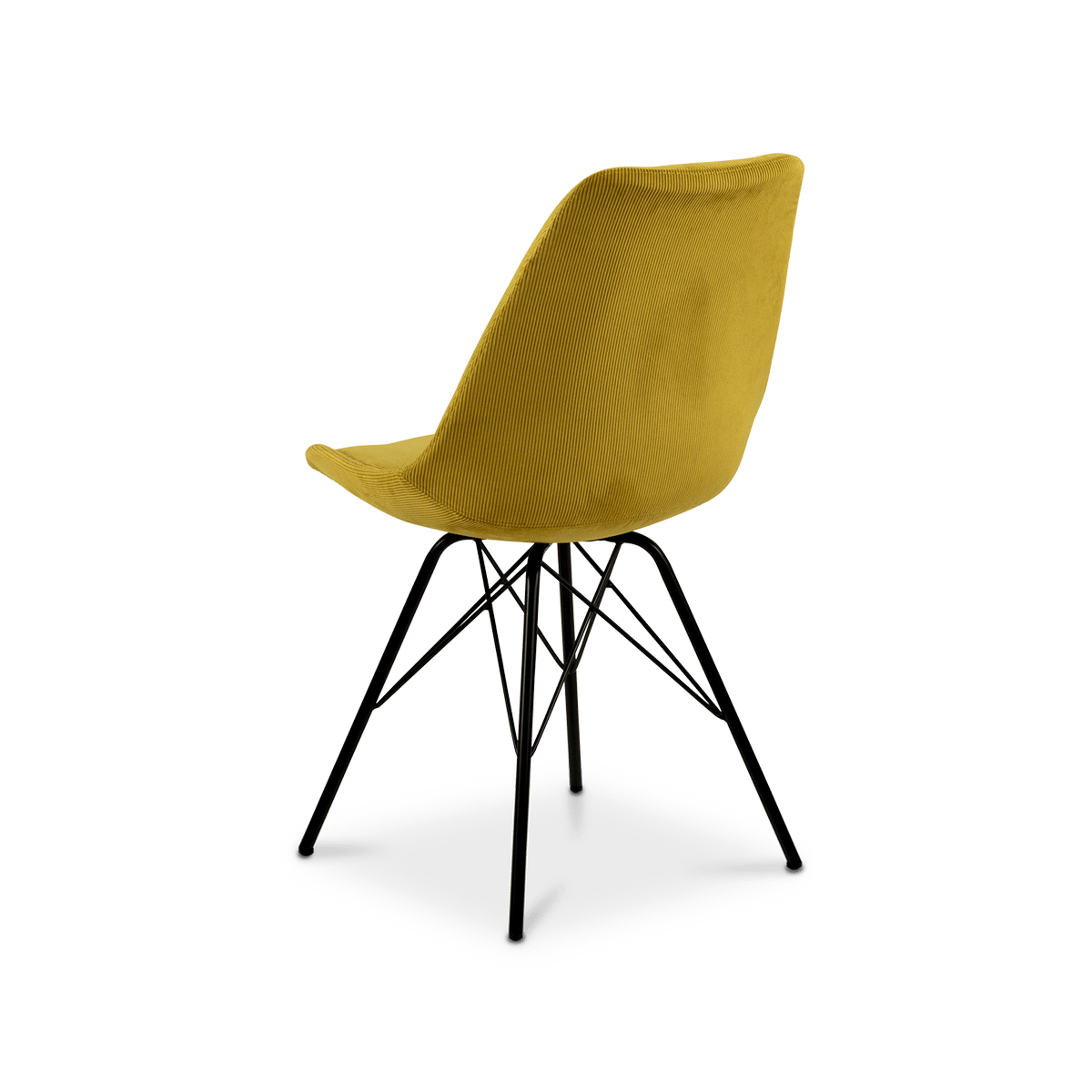 Kuipstoel KORDELIO Wind fabric yellow 90