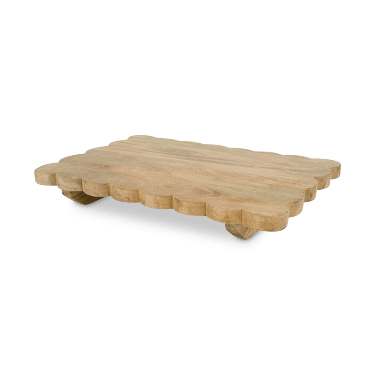 Plateau SAMELI XL Rechthoek Mango Naturel