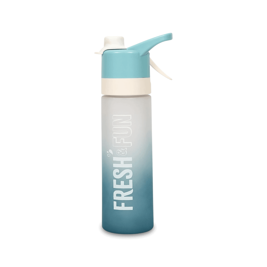 Waterfles FRESH & FUN 70cl met nevelfunctie Ass. Waterfles FRESH & FUN 70cl met nevelfunctie Ass.