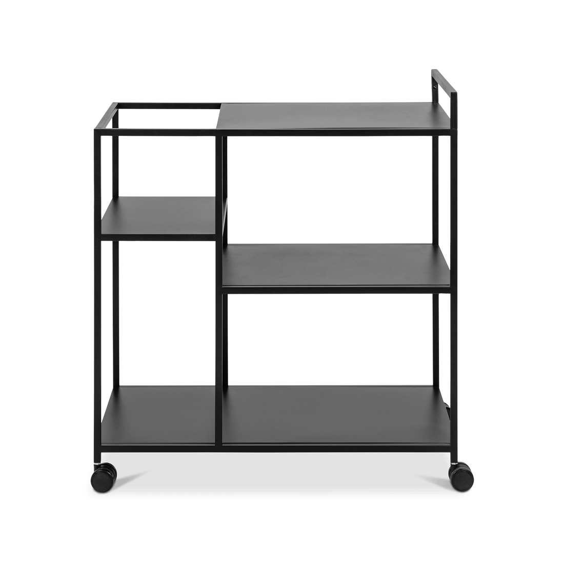 Opbergtrolley 3 leggers SPARROW Metaal Zwart Opbergtrolley 3 leggers SPARROW Metaal Zwart