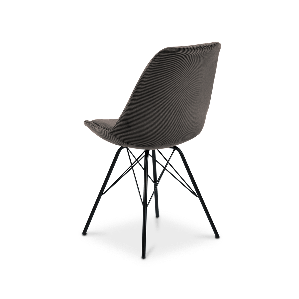 Kuipstoel KORDELIO Wind fabric anthracite 40