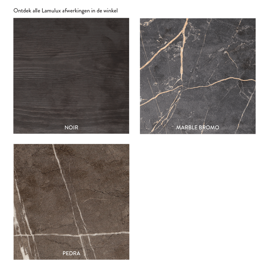 Bijzettafel Set van 2 MIC Marble Bromo Bijzettafel Set van 2 MIC Marble Bromo
