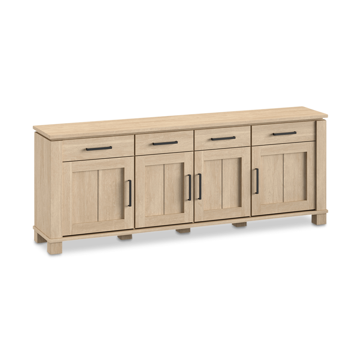 Dressoir BELMONTE Brushed Sand Oak B233
