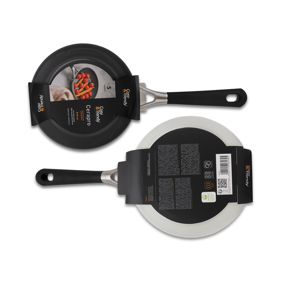 Braadpan CERAPRO Ø20 Clay Braadpan CERAPRO Ø20 Clay