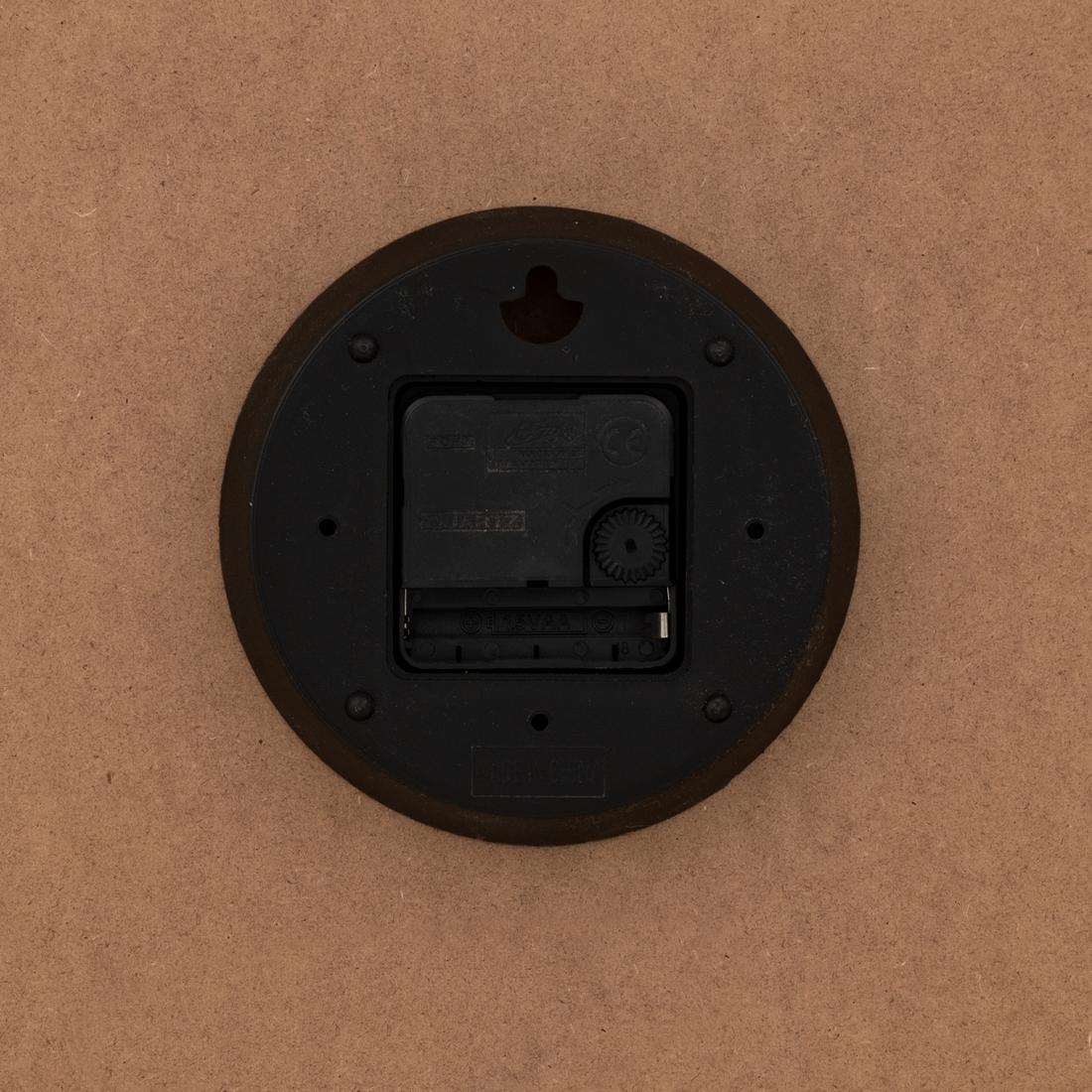 Klok IRKIS Rond Ø55 Houtlook Naturel Klok IRKIS Rond Ø55 Houtlook Naturel