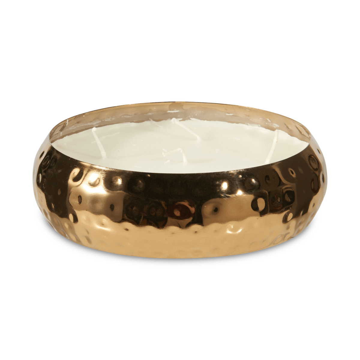Kaars AMIRA Ø17.5 Metaal Goud