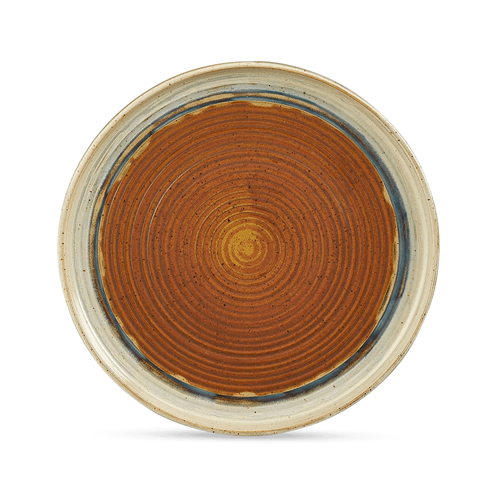 Dinnerbord FREDLI Ø27 Porselein Oker