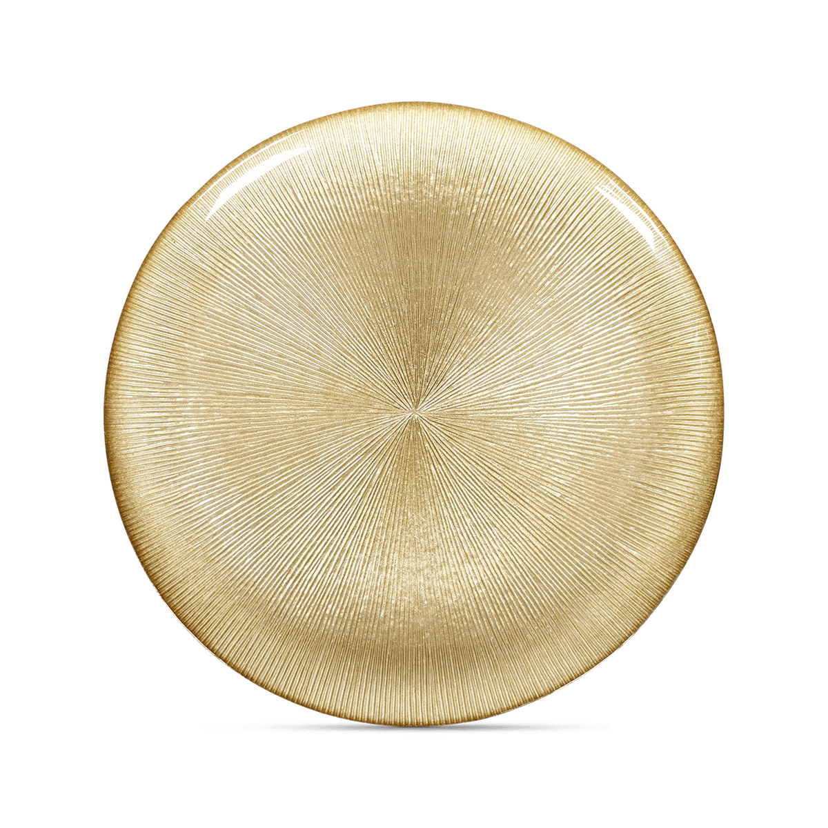 Bord XELIAS Rond Glas Goud XL