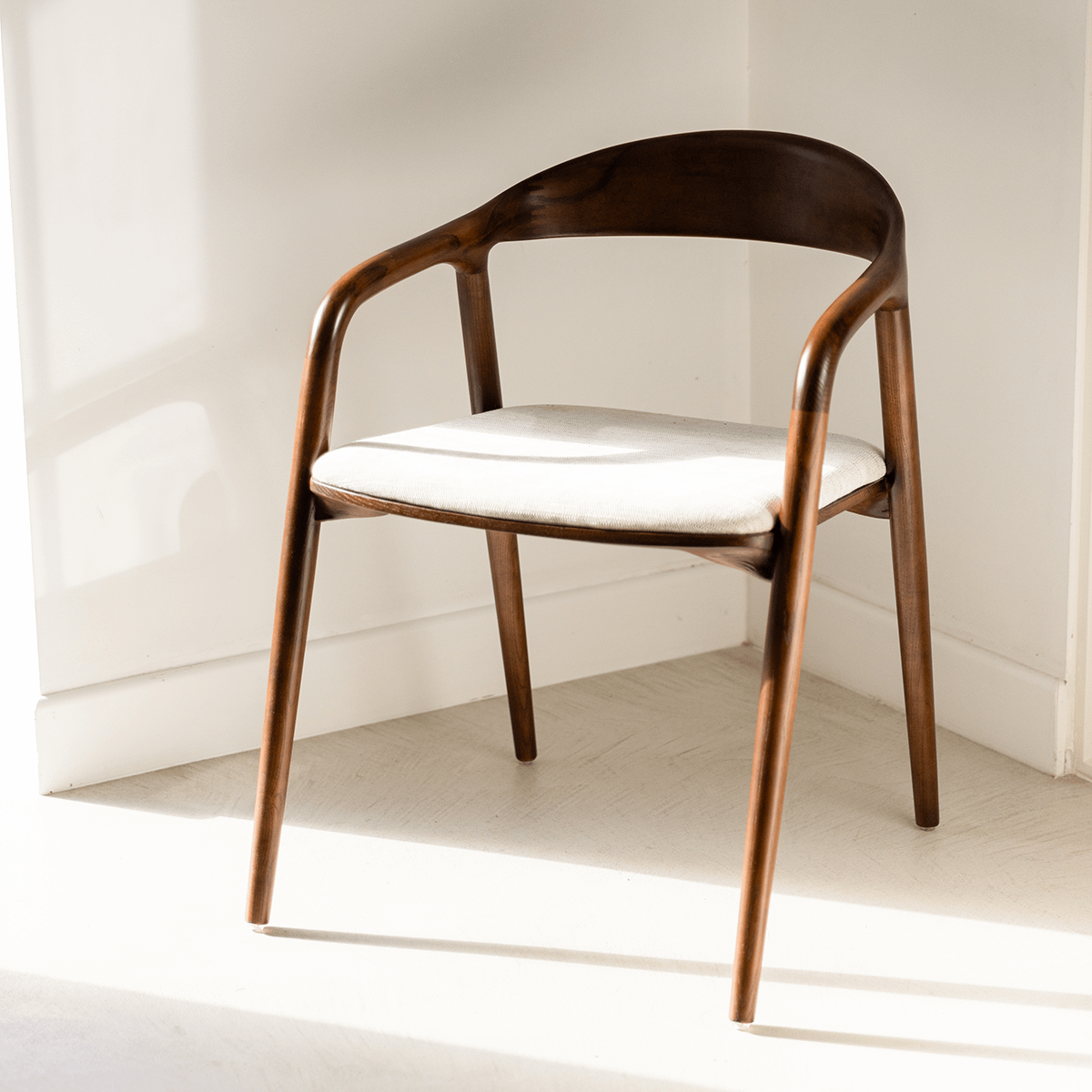 Stoel HANSON Ash Wood Walnut