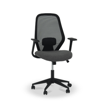 Bureaustoel ADAM Mesh Zwart Bureaustoel ADAM Mesh Zwart