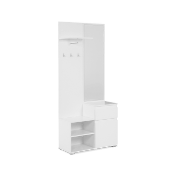 Garderobekast ZOMA Wit Garderobekast ZOMA Wit