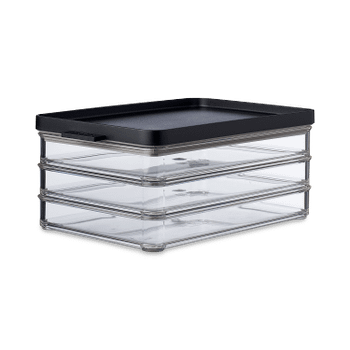 Koelkastdoos Vlees OMNIA 3-Laags Zwart Koelkastdoos Vlees OMNIA 3-Laags Zwart