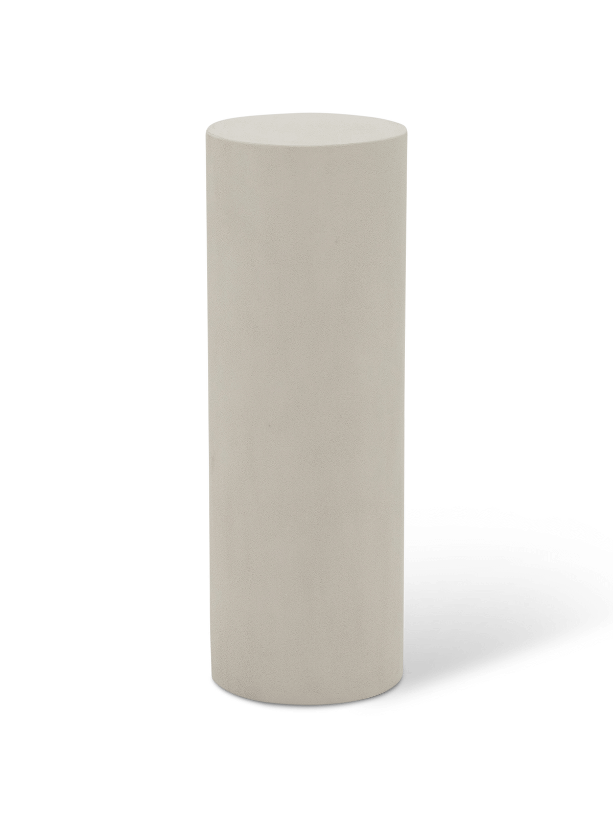 Pedestal Lewitt Microcement Ivory 79 cm