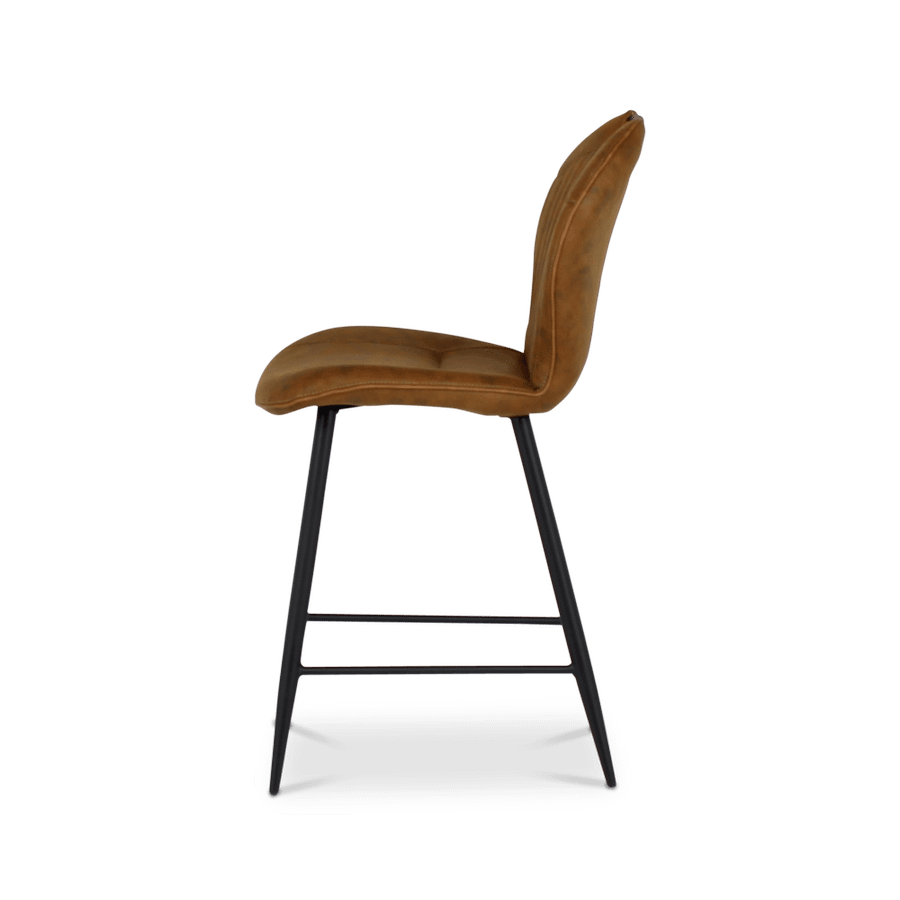 Barstoel TWISTER Softyl Cognac Barstoel TWISTER Softyl Cognac