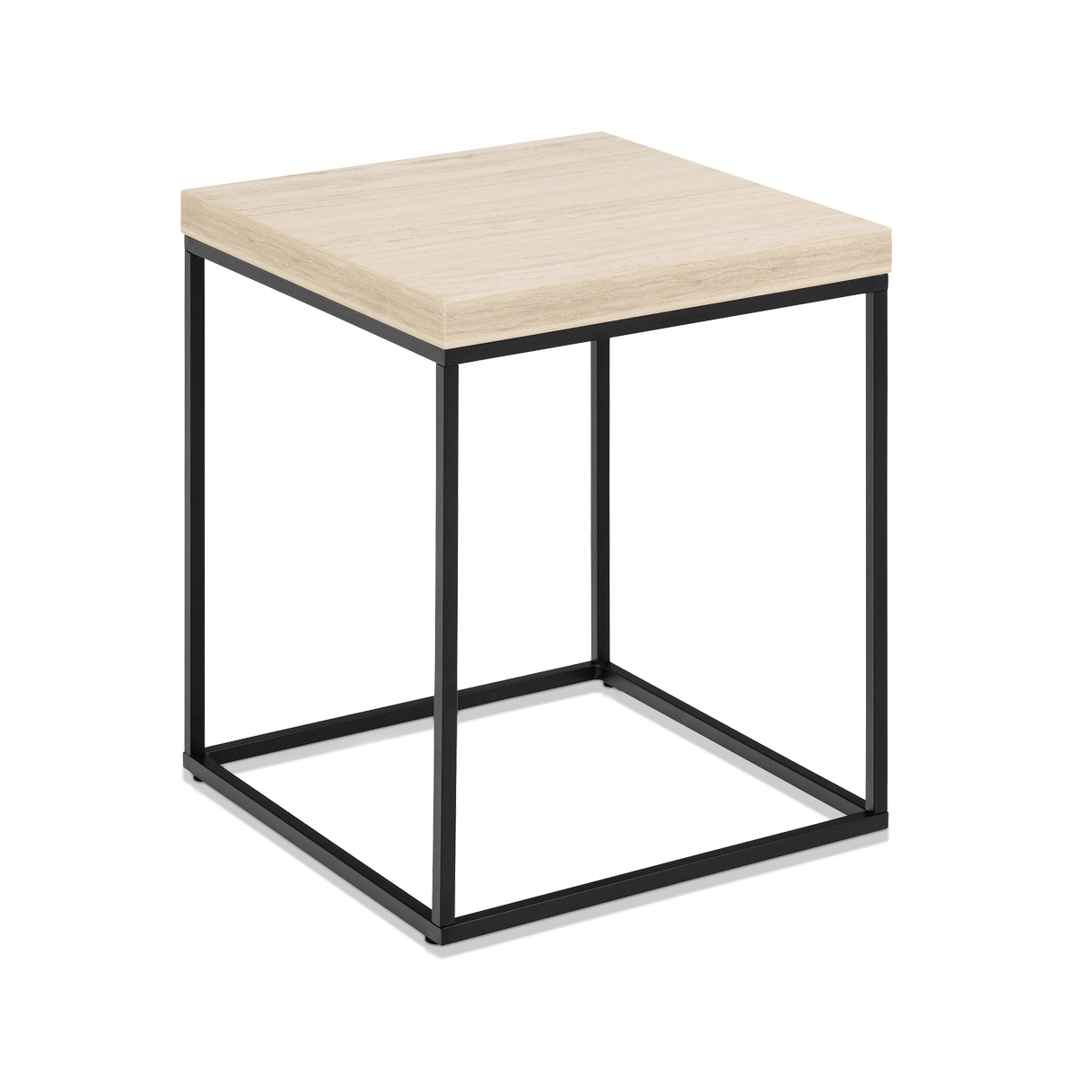 Salontafel AGNES Travertijnlook 40x45