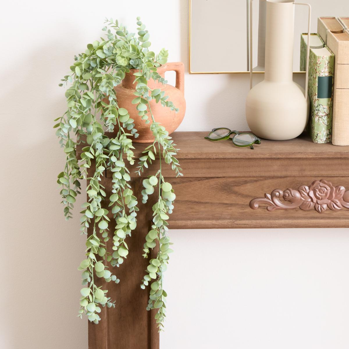 Artif. Plant EUCHALIA Eucalyptus Groen