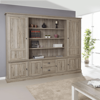 Combikast COTTON Kristal Eik Licht Bruin B259 Combikast COTTON Kristal Eik Licht Bruin B259