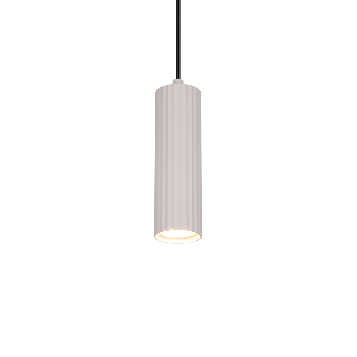 Hanglamp SOKA 1Del. Metaal Warm Grijs