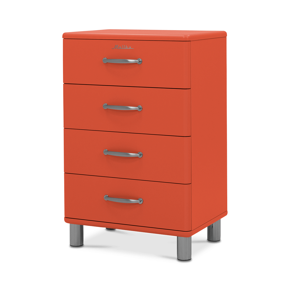 Tenzo Ladekast 4 Lades MALIBU Red Sand B61