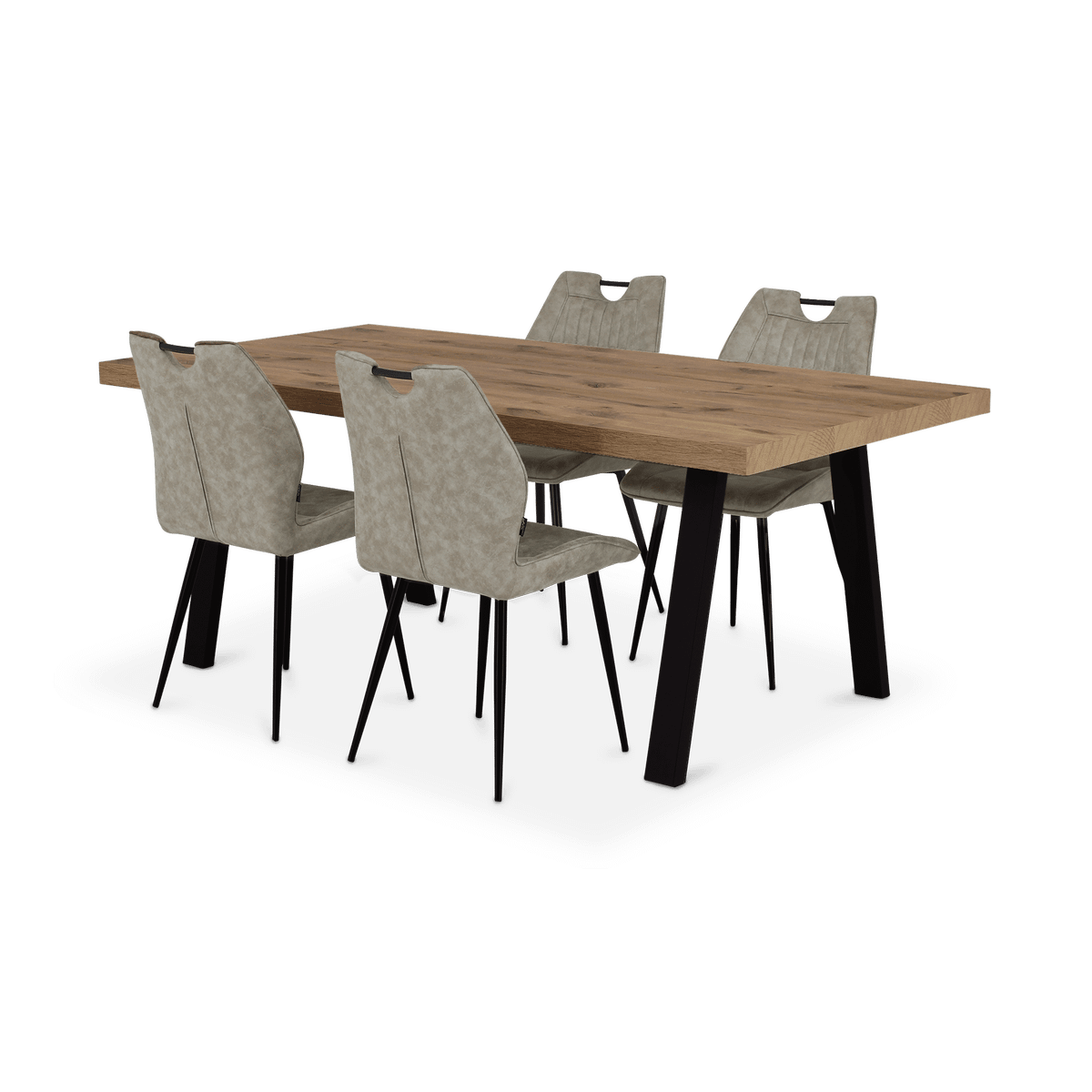 Eettafel met A-poot ABBEY Tropix 230x100