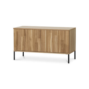 Woood TV-Meubel GRAVURE Naturel Eiken B100 Woood TV-Meubel GRAVURE Naturel Eiken B100