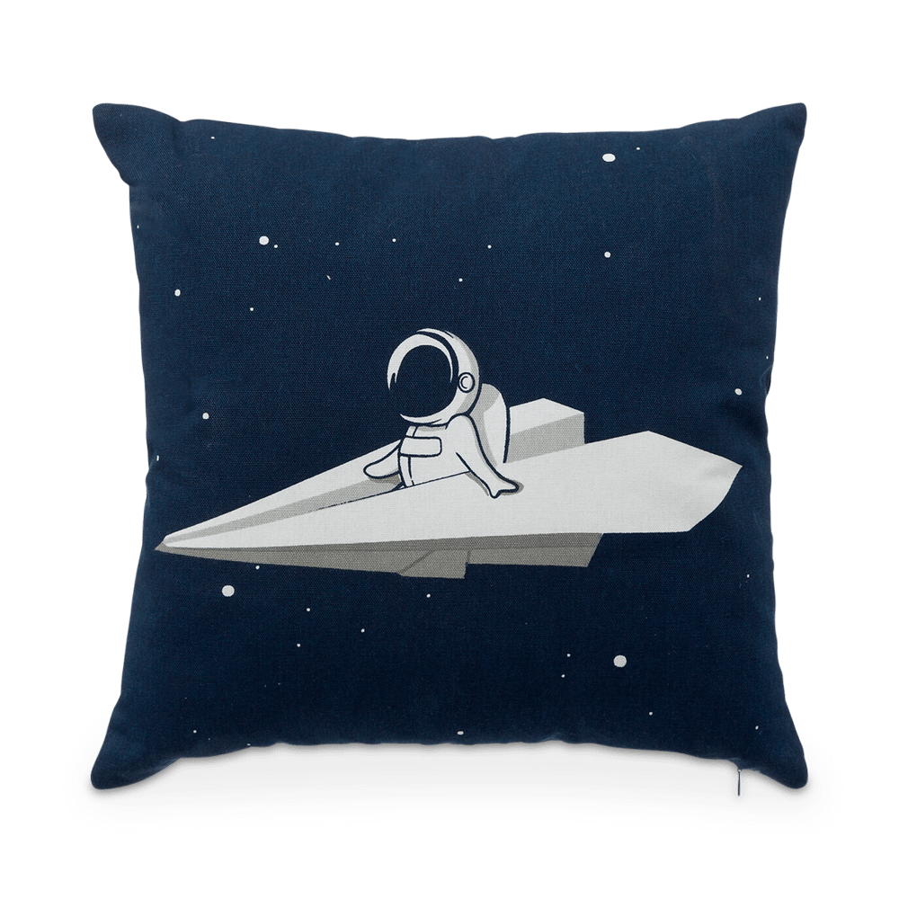 Kussen IN SPACE Astronaut Blauw