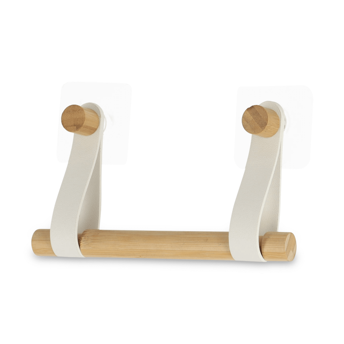 WC-Rolhouder TAINE Bamboe/Wit