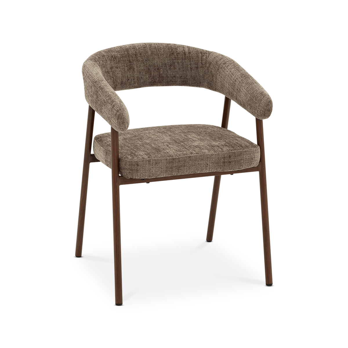 Armstoel ZARAH Dark Taupe