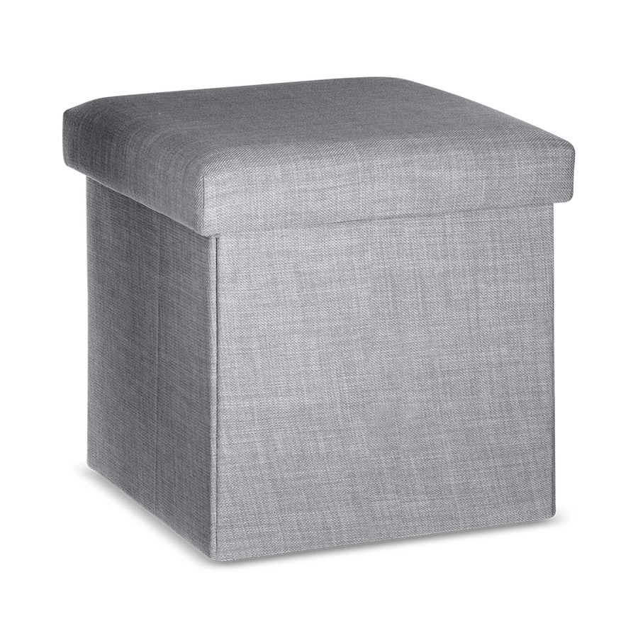 Opbergpouf SWEDE VK Stof Grijs Opbergpouf SWEDE VK Stof Grijs
