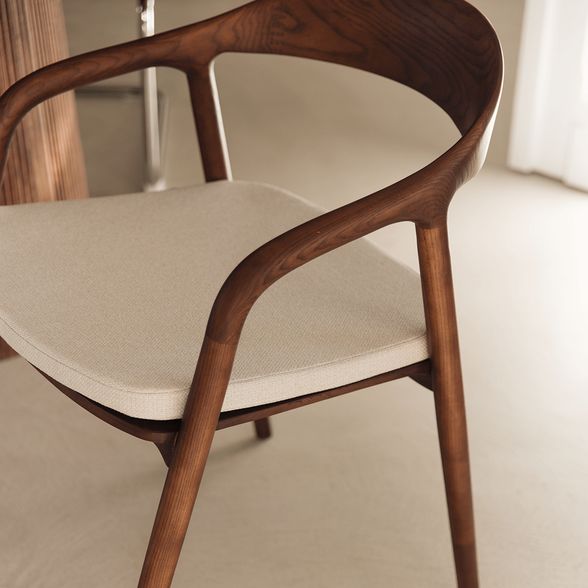 Stoelkussen HJALMAR Noelle Silky Sand