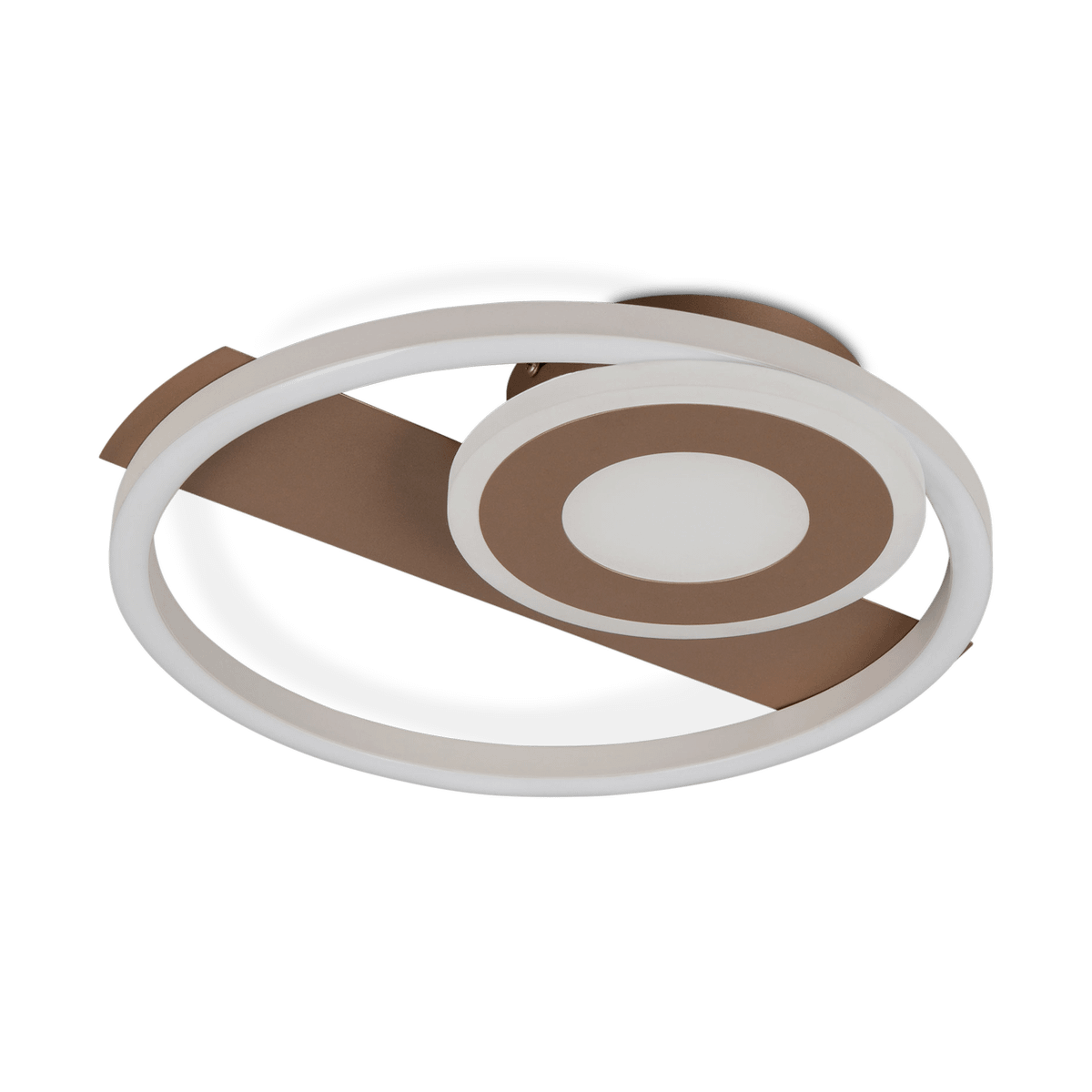 Plafonnier HORUS Metaal Koffie