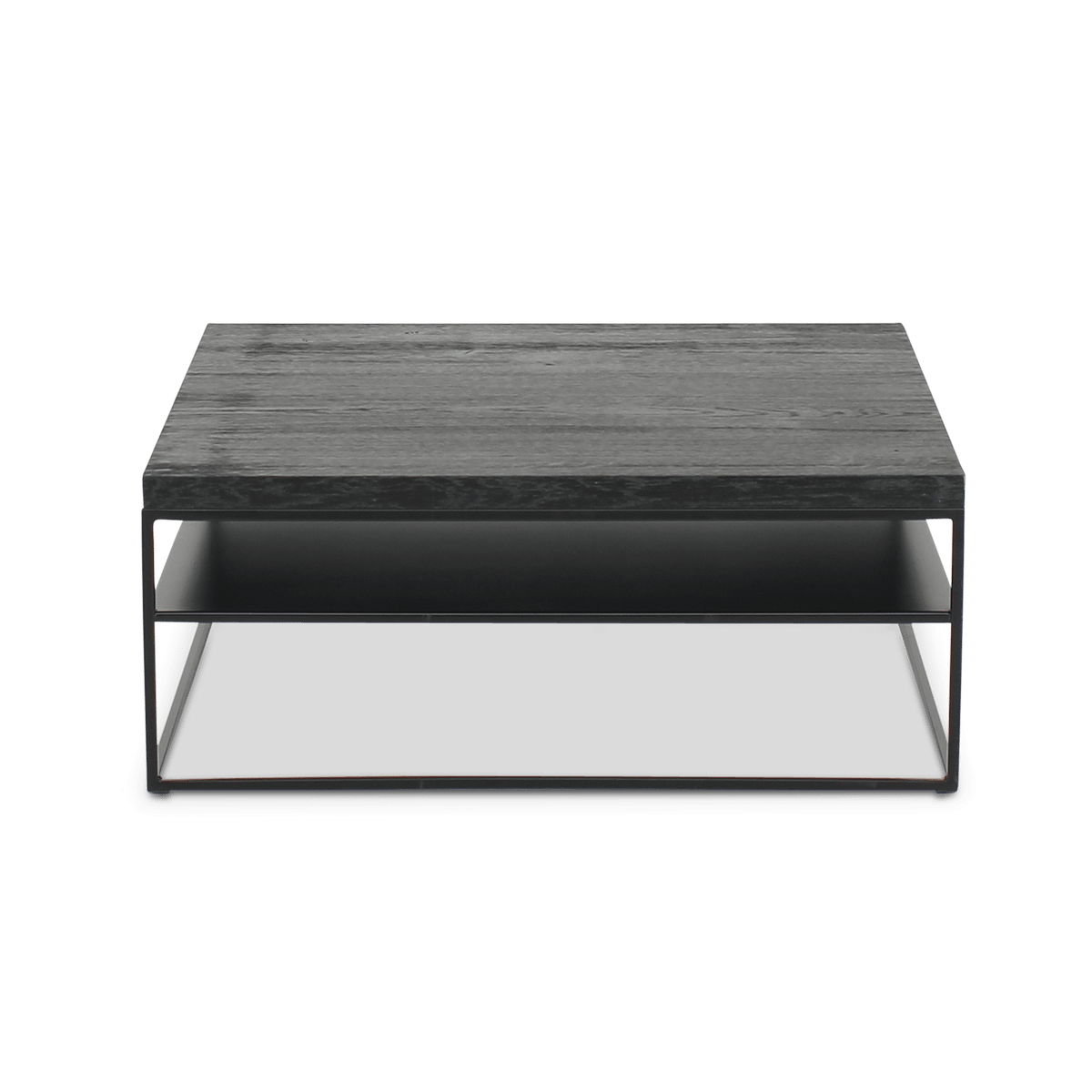 Salontafel MOERA Eiken zwart