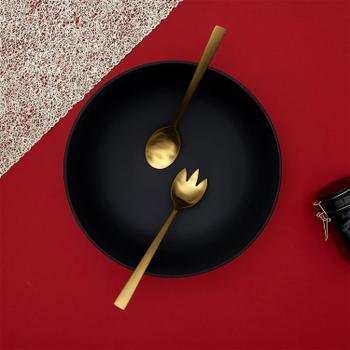 Slabestek SALAD 2Del. Goud Slabestek SALAD 2Del. Goud