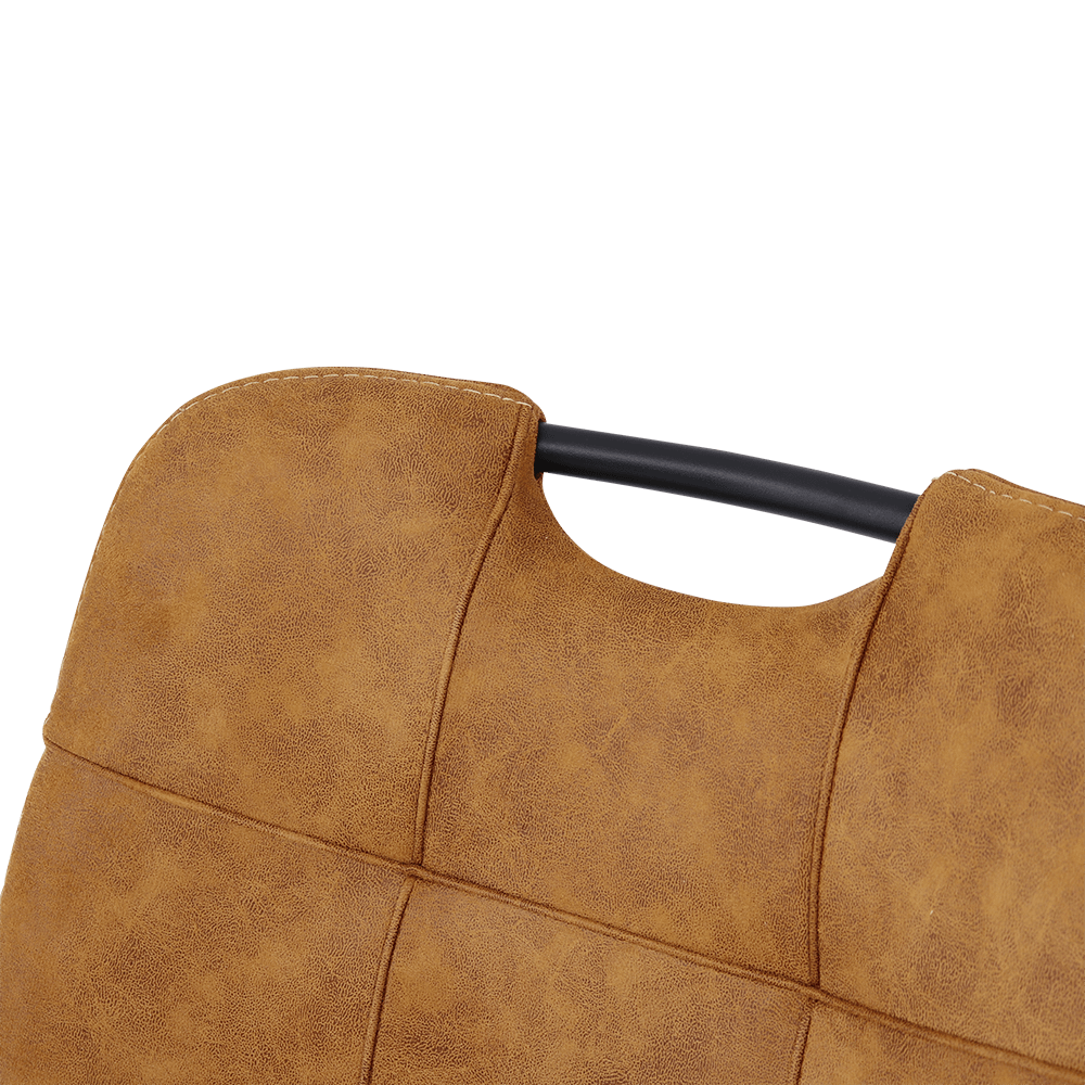 Kuipstoel LODI m/Greep Softyl Cognac