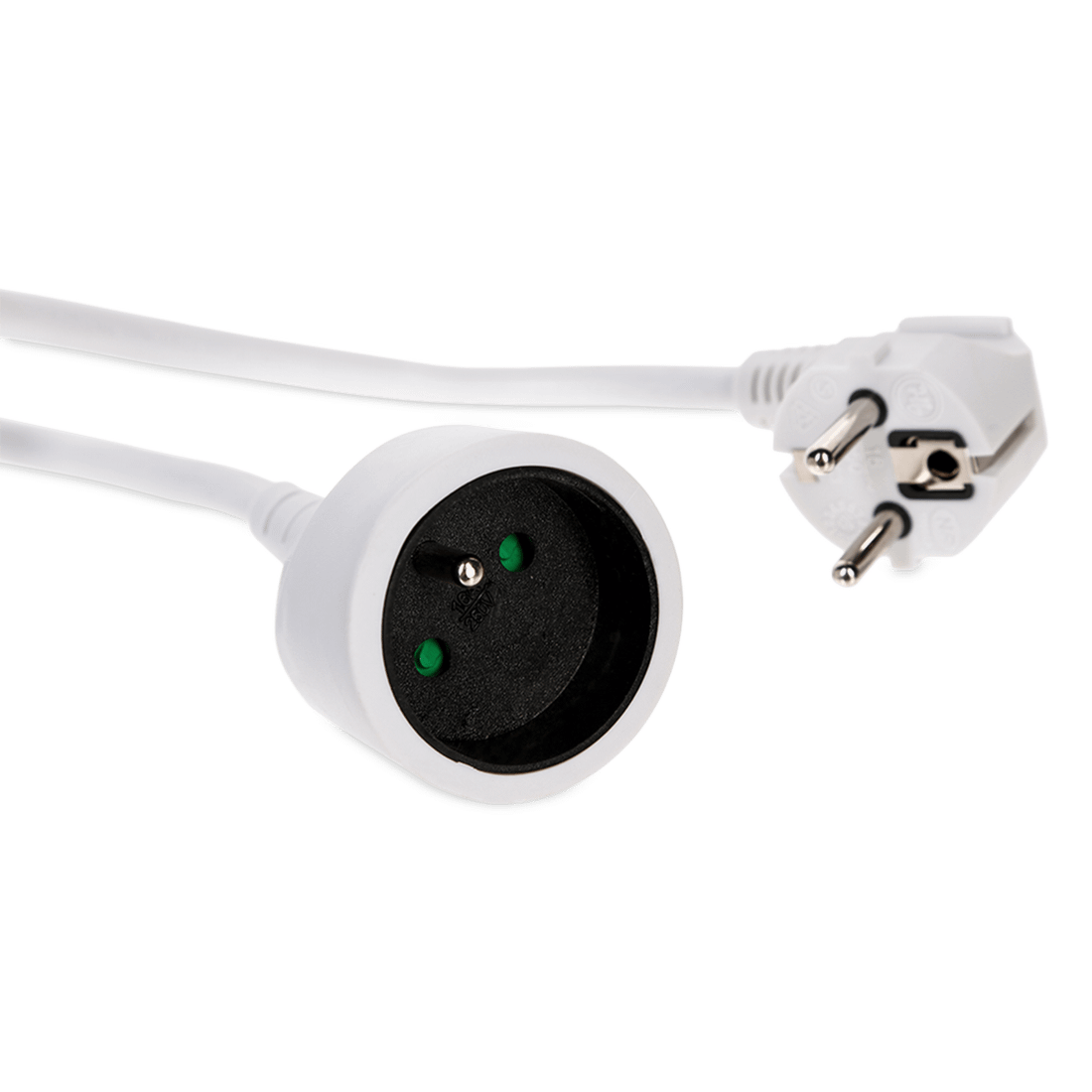 Verlengsnoer ELECTRIK 3m Wit Verlengsnoer ELECTRIK 3m Wit