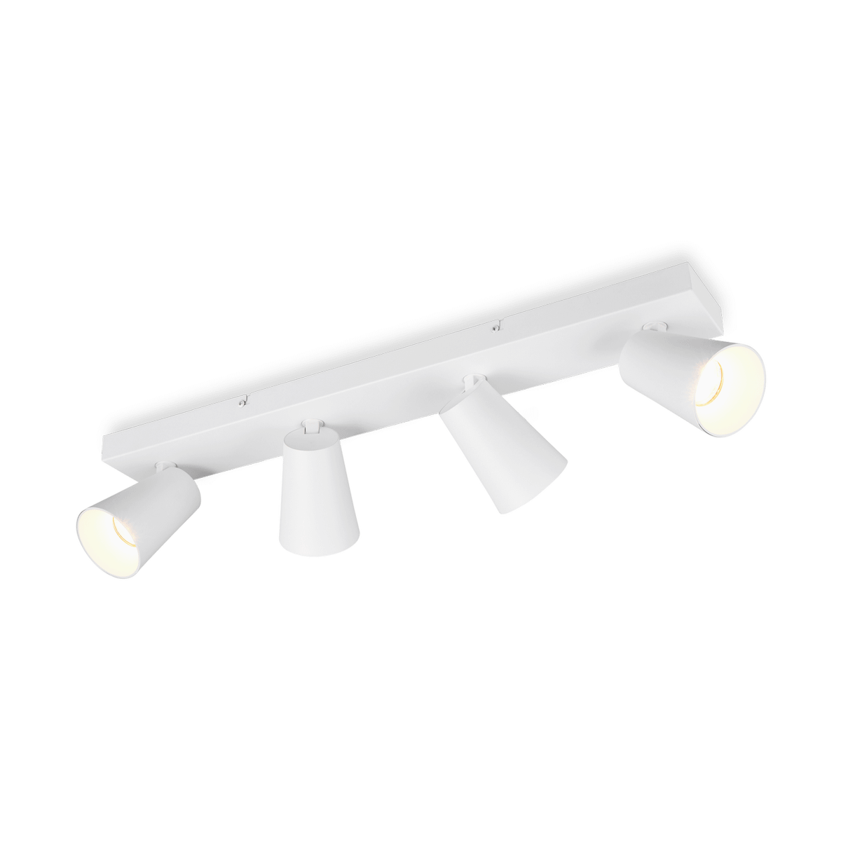 Spot SHARP 4Del. Met. Wit/Goud