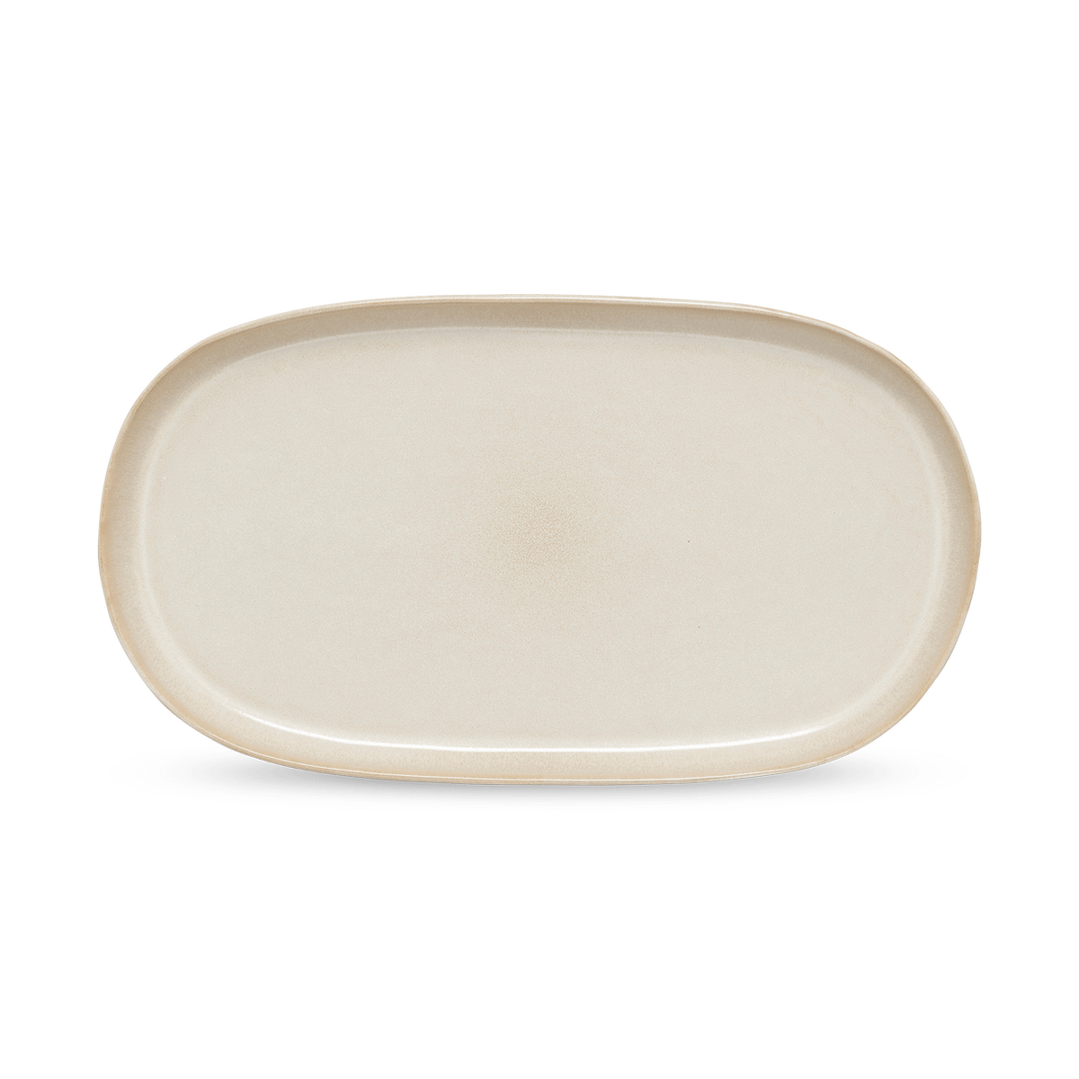 Plateau TERRIA Ovaal XL Beige
